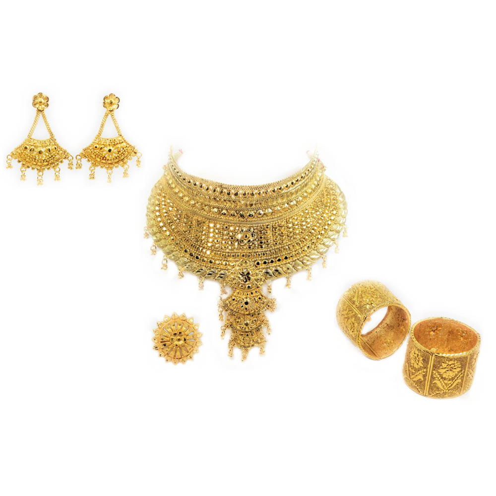 Yellow Canary Diamond Necklace & Earrings set -