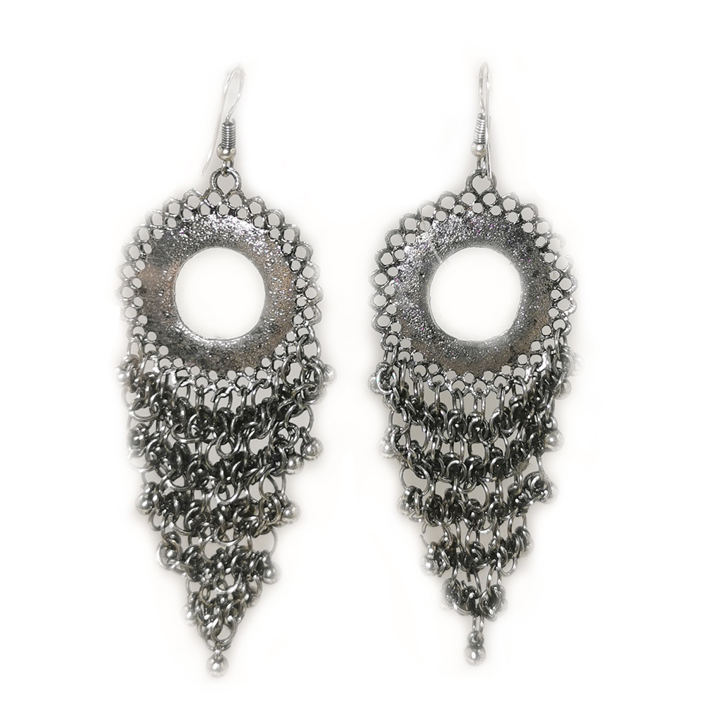 Andea Silver Tear Drop Earrings at John Lewis & Partners